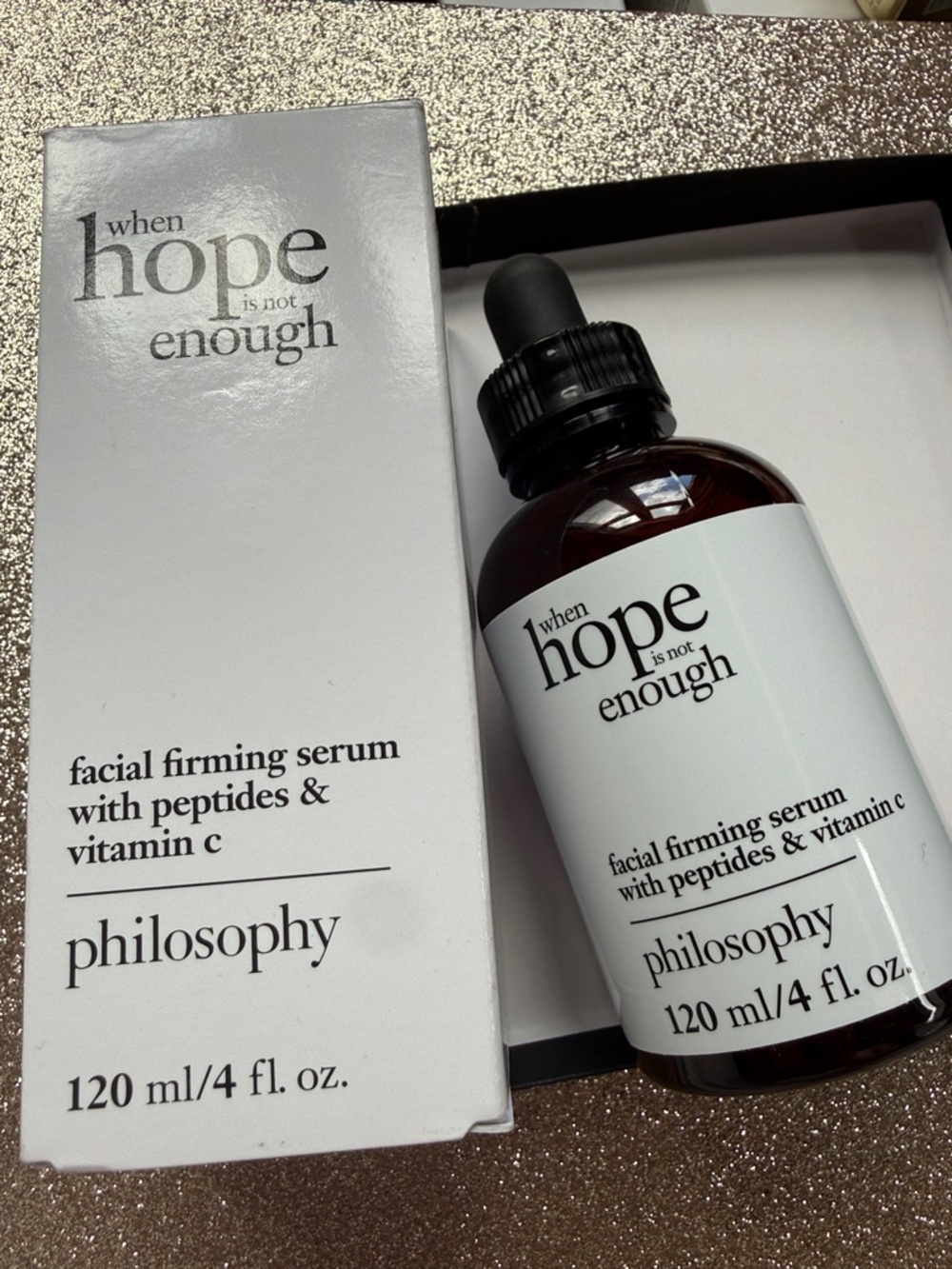 *NEW*4oz* Philosophy* When Hope Is Not Enough Facial Firming Serum